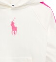Polo Ralph Lauren Hettegenser   Hvit/Rosa   Polo Ralph Lauren   7 år 122   Hettegenser