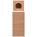 Kattehus Med Sisal Klorematte 100 cm Hvit