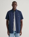 Gant Kortermet poplinskjorte i regular fit MARINE L