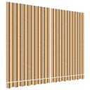  Erstatningsduk for markise flerfarget stripe 3,5x2,5 m 367735