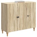  Serviesskap Sonoma eik 89 x 34,5 x 80 cm Konstruert tre