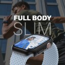 Panzerglass Snappie Full Body Slim Skjermbeskytter til Apple Watch 10 46mm - Svart