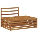  Utendørs end sofa Naturlig 115 x 83 x 73 cm Solid akasietre