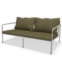 Houe Avon 2 seters sofa Moss/White