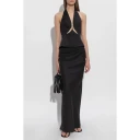 Cult Gaia Dame Topper Svart S,