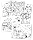 Sense Malebok Dinosaurer 36 sider