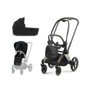 Komplett barnevogn Cybex Priam Rose Gold/Deep Black