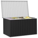 vidaXL Oppbevaringskasse 171x99x93 cm antrasitt