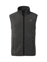 Chevalier Mainstone Fleecevest Anthracite w Black Herre 3XL