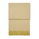 Elvang Denmark Stripes pledd 130 x 200 cm Light yellow