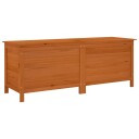 vidaXL Putekasse brun 150x50x56,5 cm heltre gran
