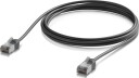 Delock 91268 RJ12 hann hunn innbyggingskabel svart 1 m