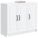  Serviesskap Hvit 89 x 34,5 x 77 cm Konstruert tre