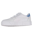 Puma Sko Cali Court Lth Wns White 38 Sko Blå Flerfarget Hvit