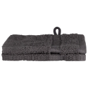  Gjesthåndkle SOLUND 2 pcs Antrasitt 15 x 21 cm 550 gsm
