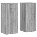  Plantestativer 2 stk grå sonoma 30x30x70 cm konstruert tre