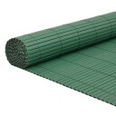 vidaXL Hagegjerde dobbeltsidig grønn 1,8x3 m PVC