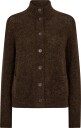 MOS MOSH Mmmape Knit Cardigan   Brown   XS