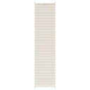 vidaXL Plissegardiner 40x200cm Kremfarge