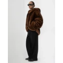 Meotine Dame Jakker Brun M,