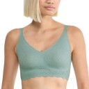Sloggi BH ZERO Feel Bliss Bralette Lysegrønn Small Dame