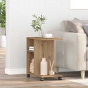 Sideslett med hjul Artisan Eik 50x30x55 cm Laget av tre