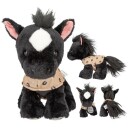 Miss Melody - Plush Horse Black Angel 20 cm   0413186  