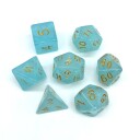 Dungeons & Dragons Terninger 7 stk Lyseblå