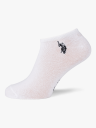 U.S. Polo Assn. Footies Aritz 3 Pack Hvit 43/46