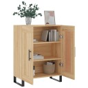 vidaXL Skjenk sonoma eik 69,5x34x90 cm konstruert tre