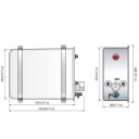 Quick Nautic Boiler BX16 firkantet varmtvannsbereder