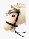 My Hobby Horse Pannebånd Med Steiner Svart Blå