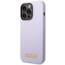 Guess Mobildeksel iPhone 14 Pro 6,1" Lilla Hardt Silikon Med MagSafe
