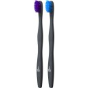 The Humble Co. Plant based Toothbrush 2 pack Sensitive Blue/Purple