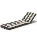 Fri Form 60x185cm Hynde til solvogne Brun Stribet