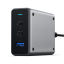 Satechi 100W GaN USB-C Lader med 2 Porter - Romgrå