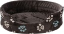 Trixie Hundeseng Jimmy 85x75 cm Brun - Myk Plysj med Sklisikker Bunn