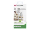 CellularLine 3m USB-A Lightning Ladekabel - Hvit for iPhone og iPad