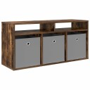  Lavbord med skuff Røkt eik 102 x 32 x 48,5 cm