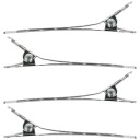 By Lyko Barber Hair Clips Metallic 4 pcs