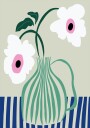 Floral Pottery Delight Plakat Plakat / 30x40cm