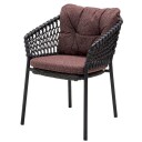 Cane line Ocean Chair grå inkludert puter