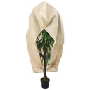 Plantefleecetrekk med glidelås 2 stk 70 g/m² 1x1,55 m