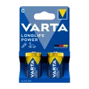 Varta Longlife Power Alkalinske C-batterier 2-pk - 1,5 V 7800 mAh