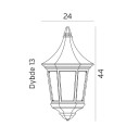 Norlys - Venedig Utendørs Vegglampe Hvit