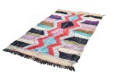 Marokkansk Boucherouite teppe 115 x 220 cm Størrelse: 115 x 220 cm