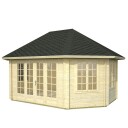 Palmako Lysthus hanna 20,3 21,0 m2. 44 mm laft