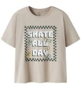 Name It Nkmveldo 2P Ss Nreg Top Grey 134 140