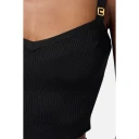 Elisabetta Franchi Dame Topper Svart L,