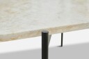 WOUD -  La Terra Sofabord, Ivory travertin, L